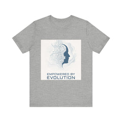 Evolution Tech Tee — "Empowered by Evolution" Circuit Brain T-Shirt