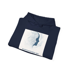Empowered By Mindfulness Hoodie — Inspirational Self-Care Graphic Sweatshirt