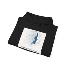 Empowered By Mindfulness Hoodie — Inspirational Self-Care Graphic Sweatshirt