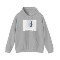 Empowered By Mindfulness Hoodie — Inspirational Self-Care Graphic Sweatshirt