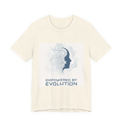 Evolution Tech Tee — "Empowered by Evolution" Circuit Brain T-Shirt