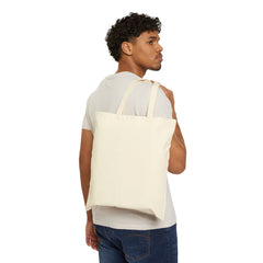 Embrace the Change Tote Bag — Cute Retro Robot Canvas Tote
