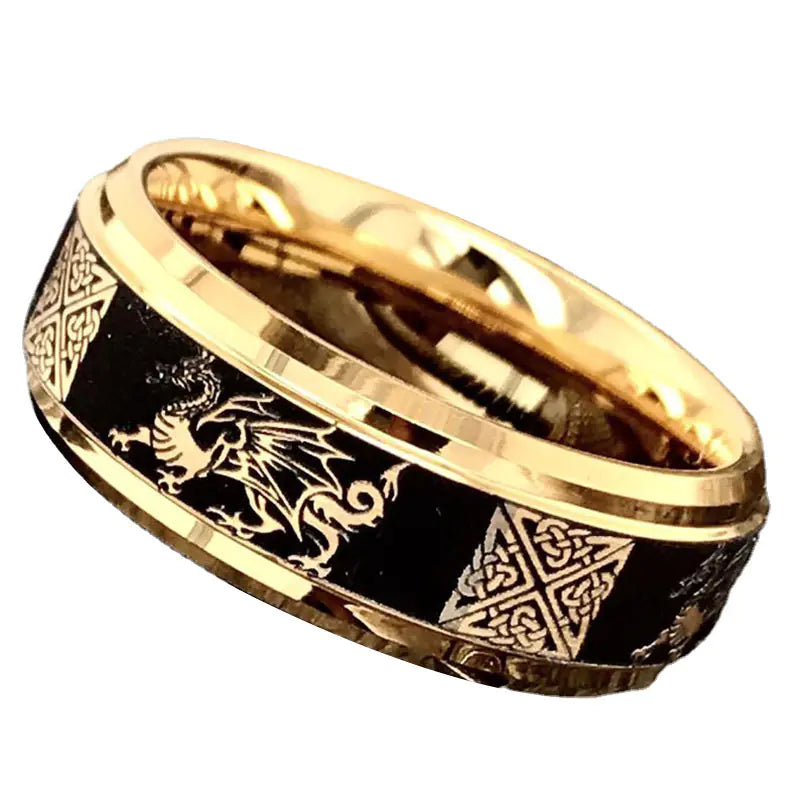 Golden Dragon Ring
