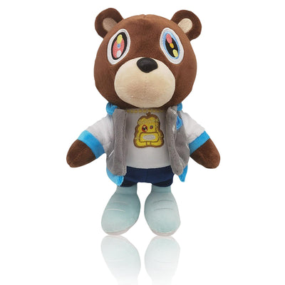Cute Plush Bear Toy 10 inch Soft Stuffed Animal Perfect Graduation Gifts for Kids Fans Boys and Girls