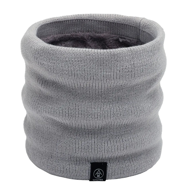 Unisex Thick Knit Wool Scarf